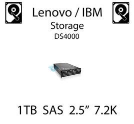 1TB 2.5" dedykowany dysk serwerowy SAS do serwera Lenovo / IBM Storage DS4000, HDD Enterprise 7.2k, 600MB/s - 81Y9690