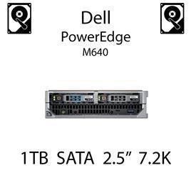 1TB 2.5" dedykowany dysk serwerowy SATA do serwera Dell PowerEdge M640, HDD Enterprise 7.2k - WF12F (REF)