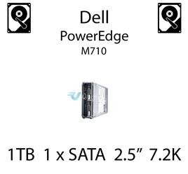 1TB 2.5" dedykowany dysk serwerowy SATA do serwera Dell PowerEdge M710, HDD Enterprise 7.2k - WF12F (REF)