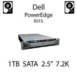 1TB 2.5" dedykowany dysk serwerowy SATA do serwera Dell PowerEdge R515, HDD Enterprise 7.2k - WF12F (REF)