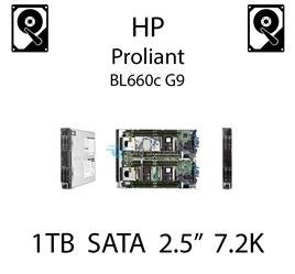 1TB 2.5" dedykowany dysk serwerowy SATA do serwera HP ProLiant BL660c G9, HDD Enterprise 7.2k, 6Gbps - 765453-B21