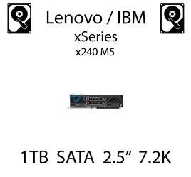 1TB 2.5" dedykowany dysk serwerowy SATA do serwera Lenovo / IBM xSeries x240 M5, HDD Enterprise 7.2k, 600MB/s - 81Y9730