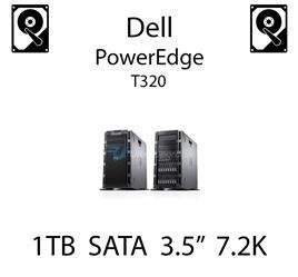 1TB 3.5" dedykowany dysk serwerowy SATA do serwera Dell PowerEdge T320, HDD Enterprise 7.2k, 6Gbps - 2T51W (REF)