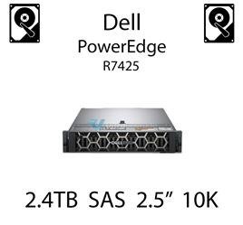 2.4TB 2.5" dedykowany dysk serwerowy SAS do serwera Dell PowerEdge R7425, HDD Enterprise 10k, 12Gbps - 0K0N77 (REF)