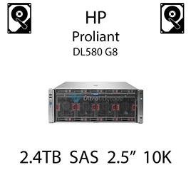 2.4TB 2.5" dedykowany dysk serwerowy SAS do serwera HP ProLiant DL580 G8, HDD Enterprise 10k, 12Gbps - 881507-001