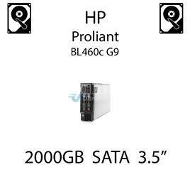 2000GB 3.5" dedykowany dysk serwerowy SATA do serwera HP ProLiant BL460c G9, HDD Enterprise 7.2k, 6Gbps - 658102-001 (REF)