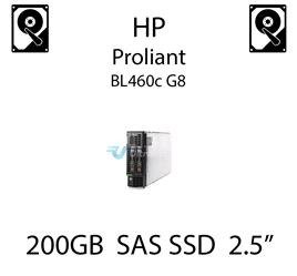 200GB 2.5" dedykowany dysk serwerowy SAS do serwera HP Proliant BL460c G8, SSD Enterprise  - 653961-001