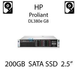 200GB 2.5" dedykowany dysk serwerowy SATA do serwera HP ProLiant DL380e G8, SSD Enterprise  - 804639-B21