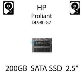 200GB 2.5" dedykowany dysk serwerowy SATA do serwera HP ProLiant DL980 G7, SSD Enterprise  - 636595-B21