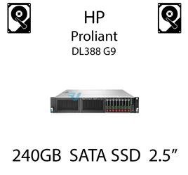 240GB 2.5" dedykowany dysk serwerowy SATA do serwera HP ProLiant DL388 G9, SSD Enterprise  - 764925-B21