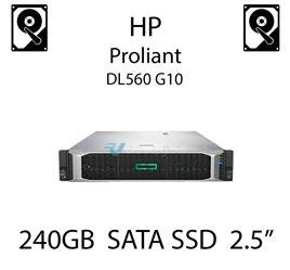 240GB 2.5" dedykowany dysk serwerowy SATA do serwera HP ProLiant DL560 G10, SSD Enterprise  - 868814-B21