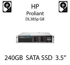 240GB 3.5" dedykowany dysk serwerowy SATA do serwera HP ProLiant DL385p G8, SSD Enterprise , 6Gbps - 718177-B21