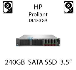 240GB 3.5" dedykowany dysk serwerowy SATA do serwera HP Proliant DL180 G9, SSD Enterprise , 6Gbps - 804590-B21