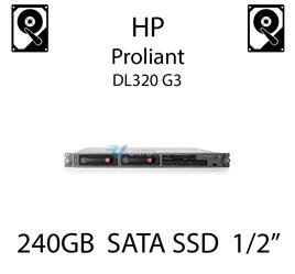 240GB dedykowany dysk serwerowy SATA do serwera HP ProLiant DL320 G3, SSD Enterprise , 6Gbps - 728737-B21