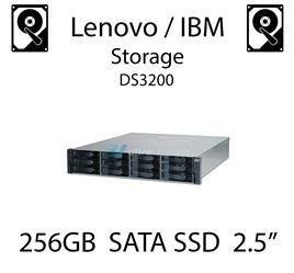 256GB 2.5" dedykowany dysk serwerowy SATA do serwera Lenovo / IBM Storage DS3200, SSD Enterprise , 600MB/s - 90Y8643 (REF)