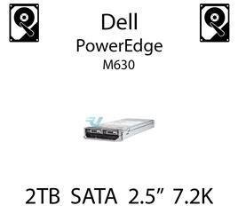 2TB 2.5" dedykowany dysk serwerowy SATA do serwera Dell PowerEdge M630, HDD Enterprise 7.2k, 600MB/s - 400-AHLZ (REF)