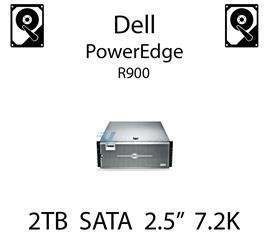 2TB 2.5" dedykowany dysk serwerowy SATA do serwera Dell PowerEdge R900, HDD Enterprise 7.2k, 600MB/s - 400-AHLZ (REF)