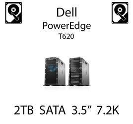 2TB 3.5" dedykowany dysk serwerowy SATA do serwera Dell PowerEdge T620, HDD Enterprise 7.2k, 3Gbps - VGY1F (REF)