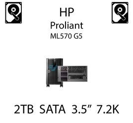 2TB 3.5" dedykowany dysk serwerowy SATA do serwera HP ProLiant ML570 G5, HDD Enterprise 7.2k - 507632-B21