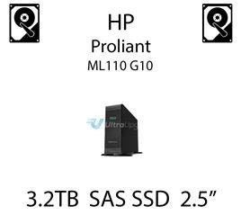 3.2TB 2.5" dedykowany dysk serwerowy SAS do serwera HP ProLiant ML110 G10, SSD Enterprise  - 872386-B21