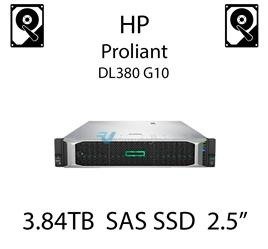 3.84TB 2.5" dedykowany dysk serwerowy SAS do serwera HP Proliant DL380 G10, SSD Enterprise  - 872434-001