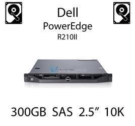 300GB 2.5" dedykowany dysk serwerowy SAS do serwera Dell PowerEdge R210 II, HDD Enterprise 10k - 342-2017 (REF)