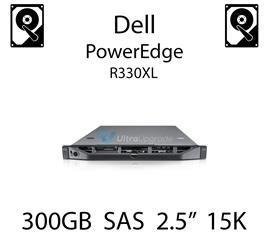 300GB 2.5" dedykowany dysk serwerowy SAS do serwera Dell PowerEdge R330XL, HDD Enterprise 15k - M3MH7 (REF)