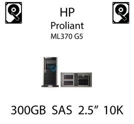 300GB 2.5" dedykowany dysk serwerowy SAS do serwera HP ProLiant ML370 G5, HDD Enterprise 10k, 12GB/s - 785412-001