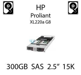 300GB 2.5" dedykowany dysk serwerowy SAS do serwera HP ProLiant XL220a G8, HDD Enterprise 15k, 12Gb/s - 759208-B21