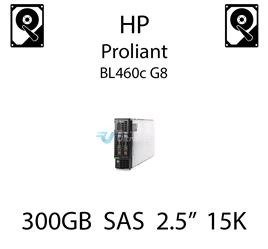 300GB 2.5" dedykowany dysk serwerowy SAS do serwera HP Proliant BL460c G8, HDD Enterprise 15k - 653960-001