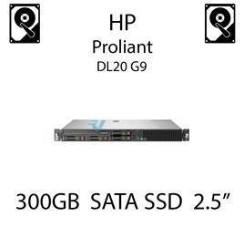 300GB 2.5" dedykowany dysk serwerowy SATA do serwera HP ProLiant DL20 G9, SSD Enterprise  - 739888-B21 (REF)