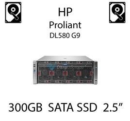 300GB 2.5" dedykowany dysk serwerowy SATA do serwera HP Proliant DL580 G9, SSD Enterprise  - 739954-001