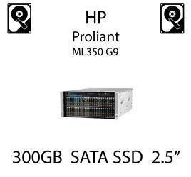 300GB 2.5" dedykowany dysk serwerowy SATA do serwera HP Proliant ML350 G9, SSD Enterprise  - 739888-B21 (REF)