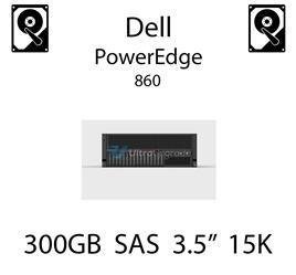 300GB 3.5" dedykowany dysk serwerowy SAS do serwera Dell PowerEdge 860, HDD Enterprise 15k, 6Gbps - F617N (REF)