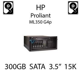 300GB 3.5" dedykowany dysk serwerowy SATA do serwera HP ProLiant ML350 G4p, HDD Enterprise 15k, 6GB/s - 516814-B21