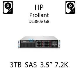 3TB 3.5" dedykowany dysk serwerowy SAS do serwera HP ProLiant DL380e G8, HDD Enterprise 7.2k, 6Gbps - 653959-001