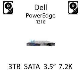 3TB 3.5" dedykowany dysk serwerowy SATA do serwera Dell PowerEdge R310, HDD Enterprise 7.2k, 600MB/s - HHD4K (REF)