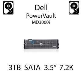 3TB 3.5" dedykowany dysk serwerowy SATA do serwera Dell PowerVault MD3000i, HDD Enterprise 7.2k, 600MB/s - HHD4K (REF)