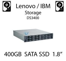 400GB 1.8" dedykowany dysk serwerowy SATA do serwera Lenovo / IBM Storage DS3400, SSD Enterprise , 600MB/s - 49Y6124