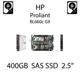 400GB 2.5" dedykowany dysk serwerowy SAS do serwera HP ProLiant BL660c G9, SSD Enterprise  - 653962-001