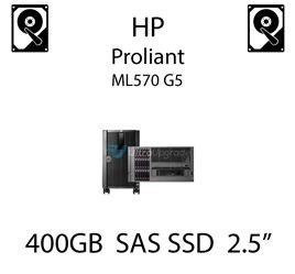 400GB 2.5" dedykowany dysk serwerowy SAS do serwera HP ProLiant ML570 G5, SSD Enterprise  - 632504-B21