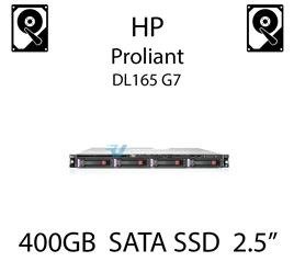 400GB 2.5" dedykowany dysk serwerowy SATA do serwera HP ProLiant DL165 G7, SSD Enterprise  - 637072-001