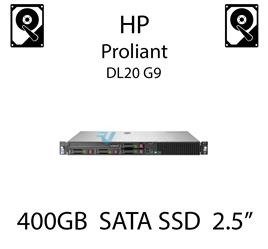 400GB 2.5" dedykowany dysk serwerowy SATA do serwera HP ProLiant DL20 G9, SSD Enterprise , 3Gbps - 653120-B21