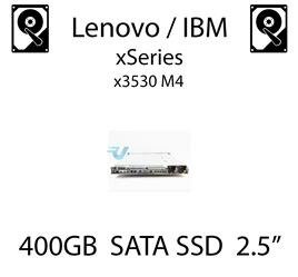 400GB 2.5" dedykowany dysk serwerowy SATA do serwera Lenovo / IBM System x3530 M4, SSD Enterprise , 600MB/s - 41Y8336