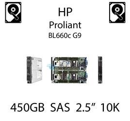 450GB 2.5" dedykowany dysk serwerowy SAS do serwera HP ProLiant BL660c G9, HDD Enterprise 10k, 6Gbps - 652572-B21