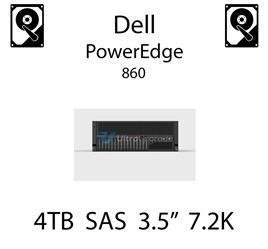 4TB 3.5" dedykowany dysk serwerowy SAS do serwera Dell PowerEdge 860, HDD Enterprise 7.2k, 6Gbps - 202V7 (REF)