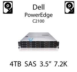 4TB 3.5" dedykowany dysk serwerowy SAS do serwera Dell PowerEdge C2100, HDD Enterprise 7.2k, 6Gbps - 0202V7 (REF)