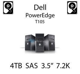 4TB 3.5" dedykowany dysk serwerowy SAS do serwera Dell PowerEdge T105, HDD Enterprise 7.2k, 6Gbps - 0202V7 (REF)