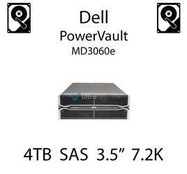 4TB 3.5" dedykowany dysk serwerowy SAS do serwera Dell PowerVault MD3060e, HDD Enterprise 7.2k, 6Gbps - 0202V7 (REF)