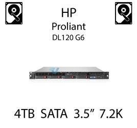 4TB 3.5" dedykowany dysk serwerowy SATA do serwera HP Proliant DL120 G6, HDD Enterprise 7.2k - 694374-B21 (REF)